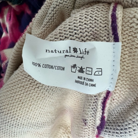 Natural Life Tie Dye Taylor Oversized Cotton Sweater - Picture 5 of 6